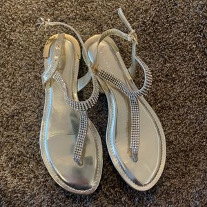 Gianni Bini Gold Sandals